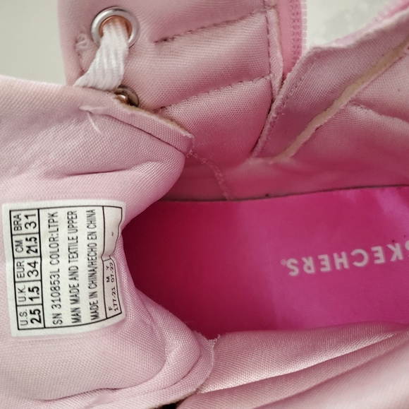 Skechers GIRLS' Elevated big kids size 2.5 - Picture 7 of 10